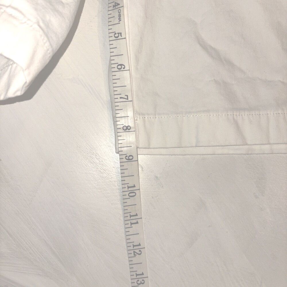 J.CREW Women's White Chino Shorts Size 6 Cotton Classic Fit Pockets - Picture 7 of 7